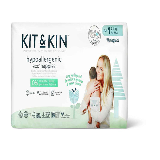 Kit and Kin eco nappies