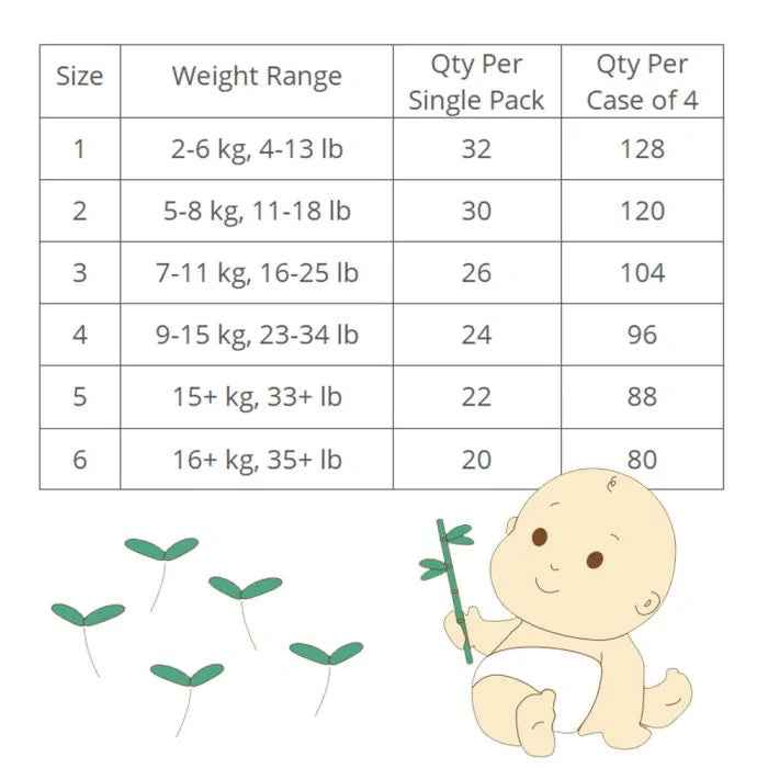Beaming Baby organic bamboo nappies