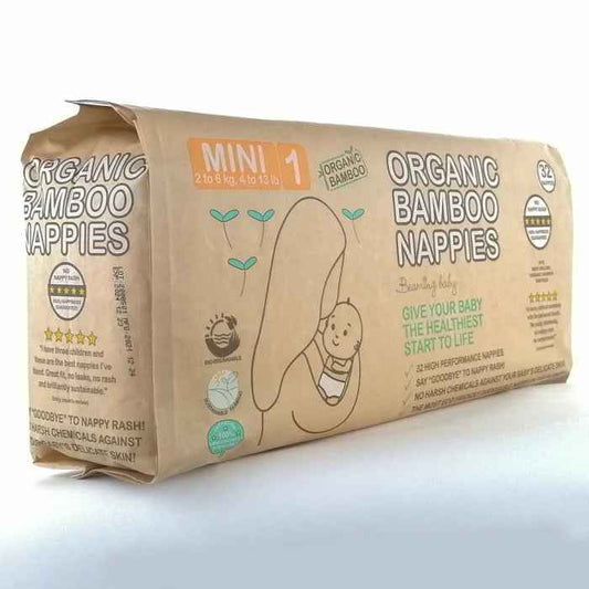 Beaming Baby organic bamboo nappies