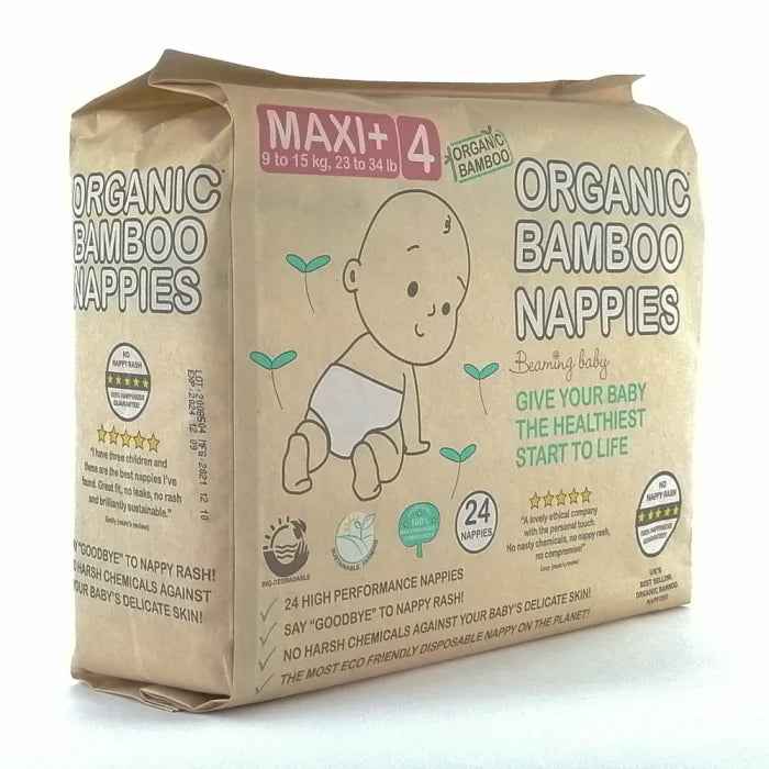Beaming Baby organic bamboo nappies