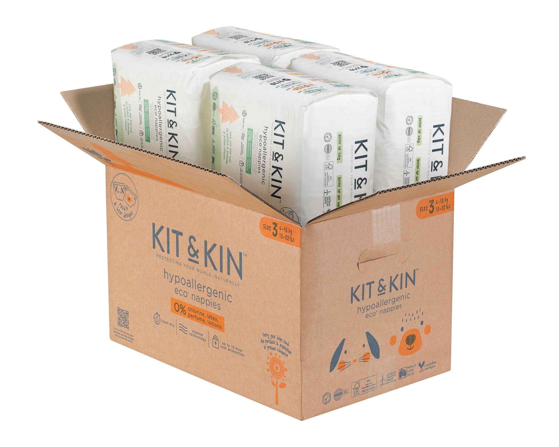 Kit and Kin eco nappies
