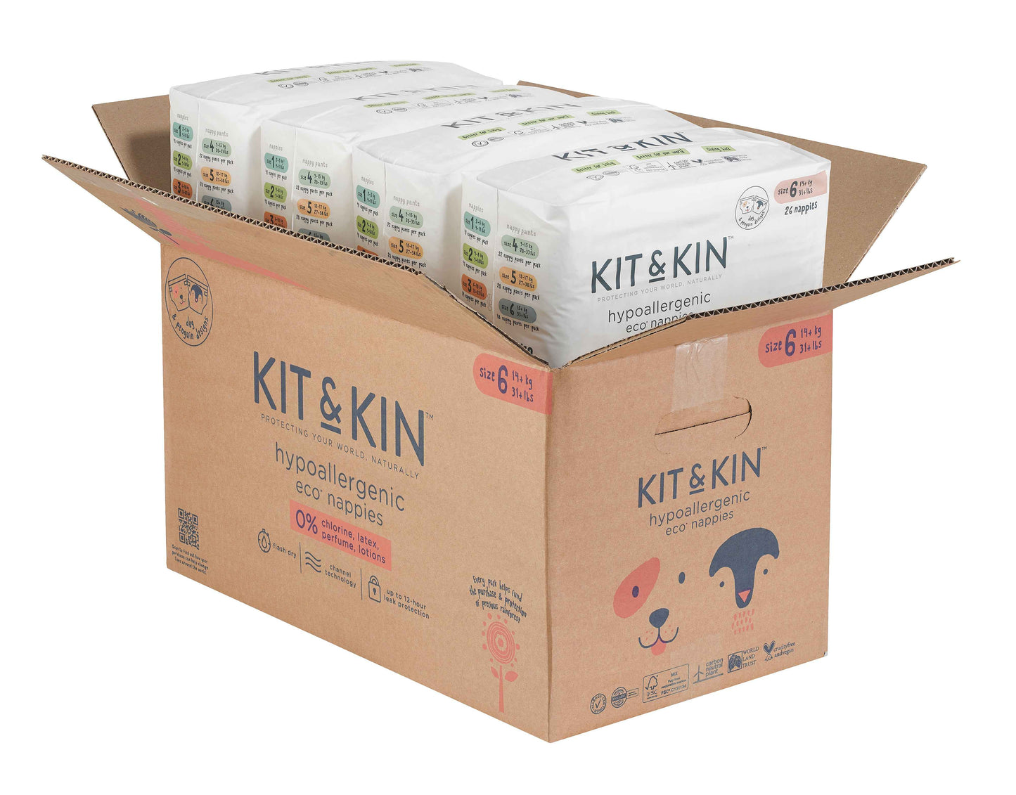 Kit and Kin eco nappies