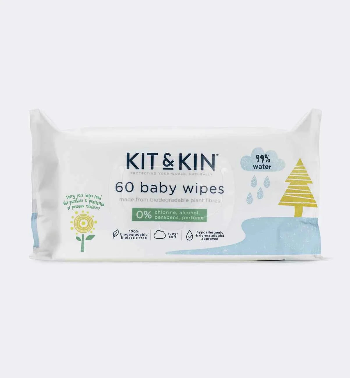 Kit and Kin eco baby wipes